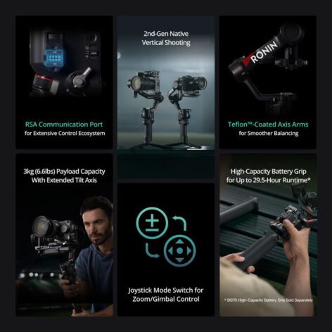 Estabilizador Gimbal DJI RS 4