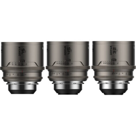 Kit Lentes DZOFilm Arcana Anamorphic Prime 32 45 75mm (Arri PL)