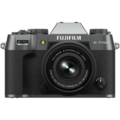 Camera FUJIFILM X-T50 Mirrorless com Lente XC 15-45mm f/3.5-5.6